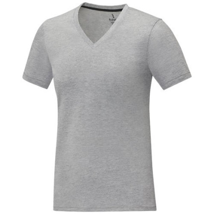 T-shirt Somoto da donna a manica corta con collo a V