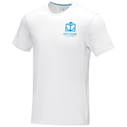 T-shirt Azurite a manica corta da uomo in tessuto organico