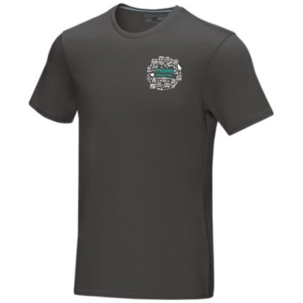 T-shirt Azurite a manica corta da uomo in tessuto organico