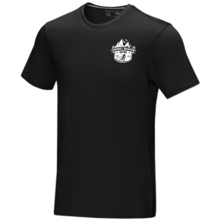 T-shirt Azurite a manica corta da uomo in tessuto organico