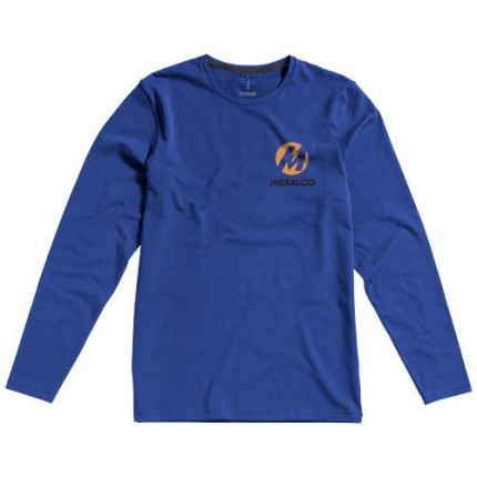 T-shirt Ponoka in tessuto organico a manica lunga da uomo