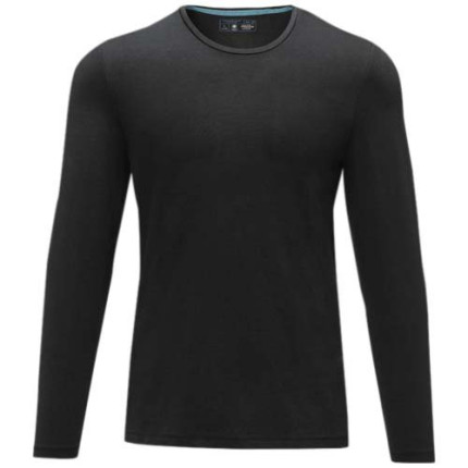 T-shirt Ponoka in tessuto organico a manica lunga da uomo