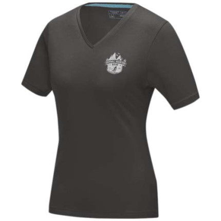 T-shirt Kawartha in tessuto organico a manica corta da donna