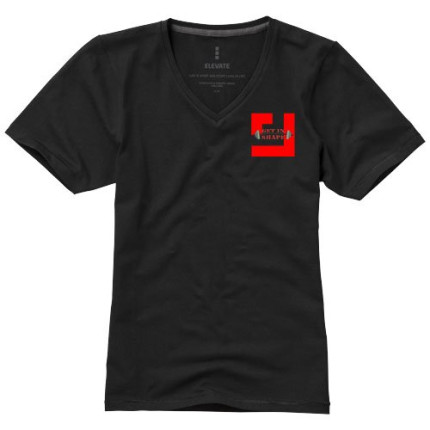 T-shirt Kawartha in tessuto organico a manica corta da donna