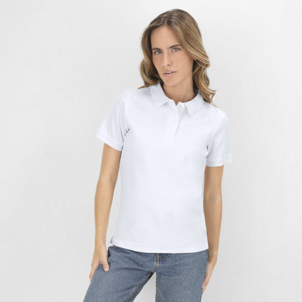 Koupan - Polo Donna Bianco