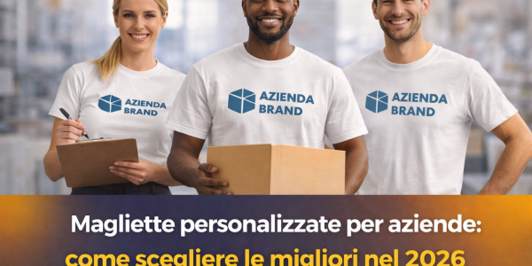 Magliette personalizzate per aziende: guida completa 2026