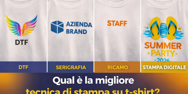 Migliore tecnica di stampa su t-shirt | Guida completa | VistoSiStampa