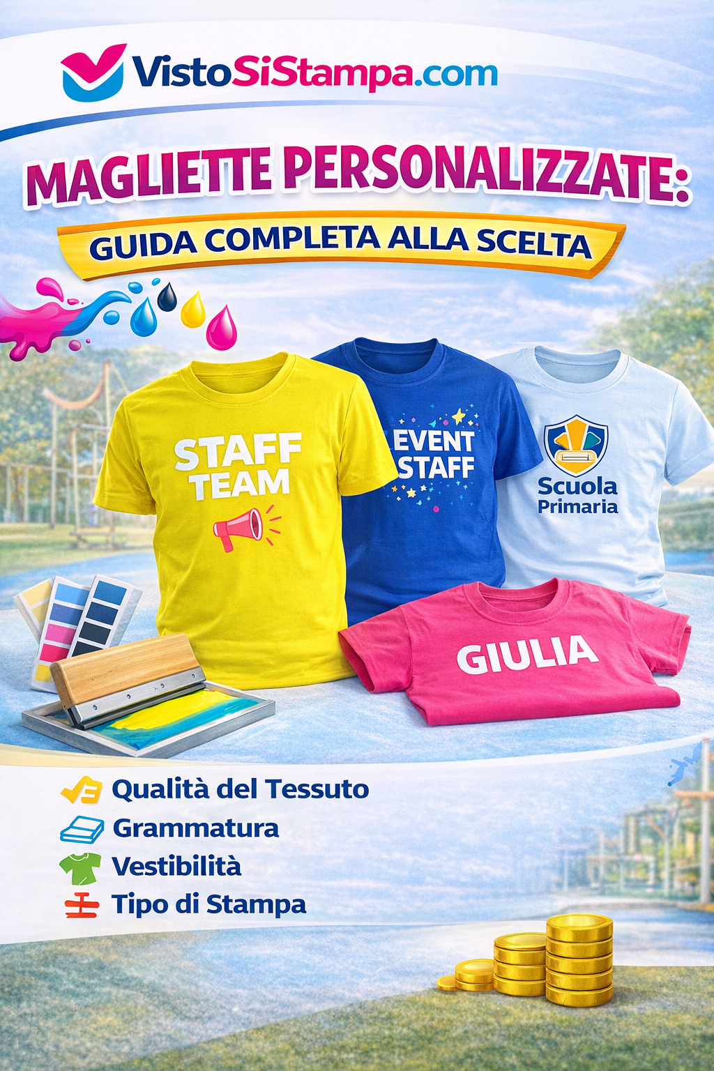 Magliette personalizzate: guida completa alla scelta